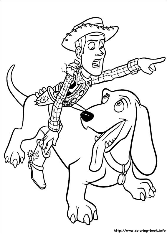 Toy Story coloring picture